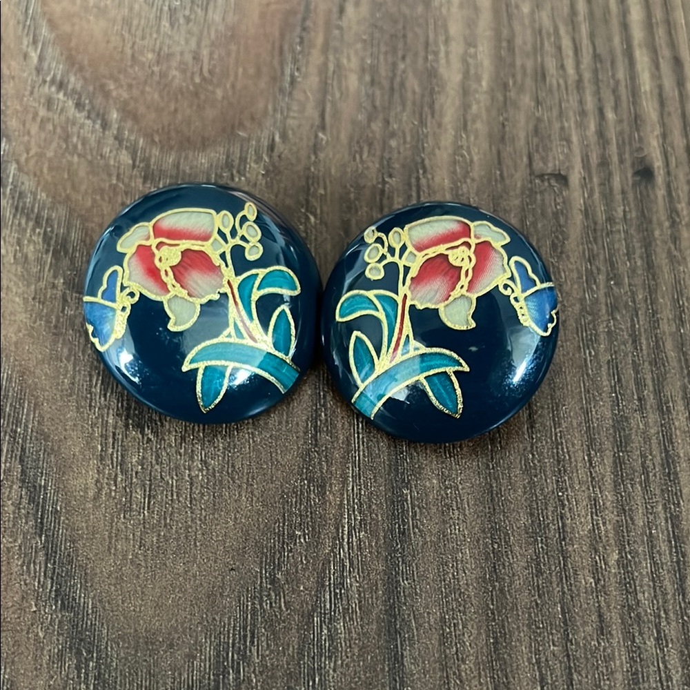 🌸Closet Clean Out🌸 Vintage Gold Leaf Earrings